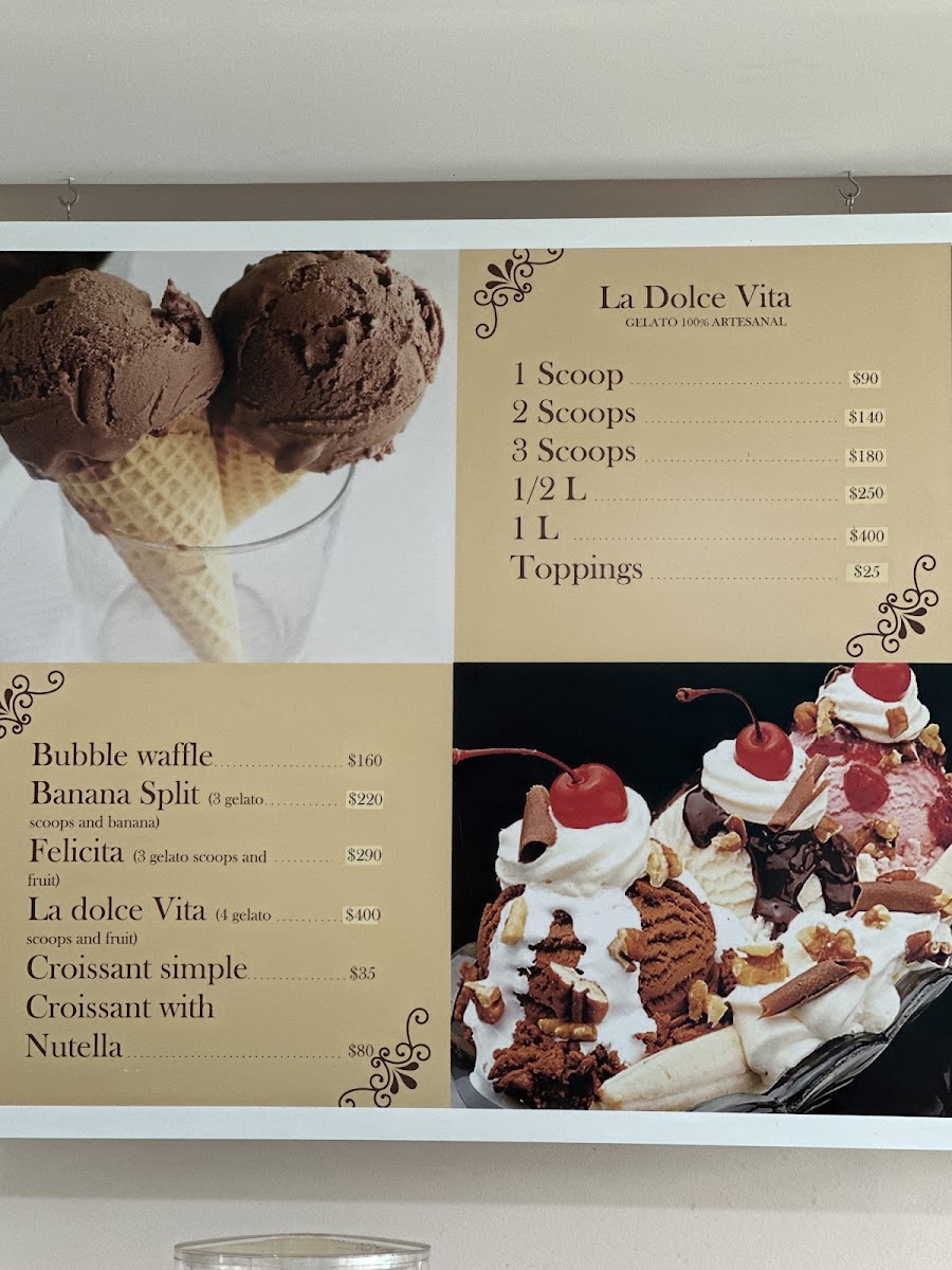 La Dolce Vita Helados Menu - Image 6